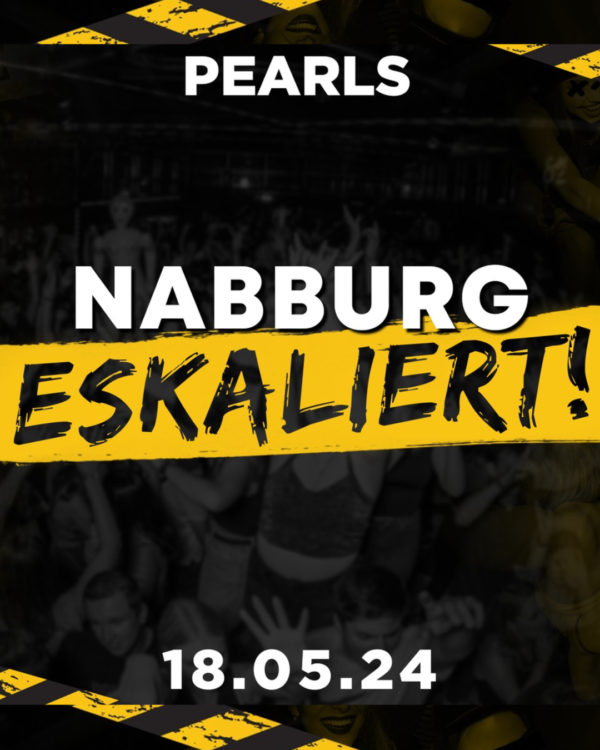 🔥 NABBURG ESKALIERT MEGAPARTY 🔥 Am 18. Mai startet NABBURGS abgefahrenste Party im Pearls! An diesem Abend wollen wir alle Maßstäbe sprengen - wirklich alle! Die ganze Region wird über diese Party reden und jeder will dabei sein. In dieser Nacht wollen wir mit euch den Legenden-Status erreichen! Die Megaparty auf allen Areas mit 100% ABRISS GARANTIE! DEINE ESKALATION - BESTIMMT DIE PARTY! ▀▀▀▀▀▀▀▀▀▀▀▀▀▀▀▀▀▀▀▀▀▀▀▀▀▀▀▀▀▀▀▀▀▀▀ ❌FIFA TURNIER Wir starten ein großes FIFA TURNIER im Club! Die Gewinner erwarten tolle Preise. ❌ AUSRASTEN Wir schießen 200x Luftballons in die Menge, wovon 100x Luftballons >>> Getränkegutscheine und 5 Euro Scheine beinhalten !! ❌ MITTERNACHTSSNACK Wir spendieren HUNDERTE FRISCHE DONUTS! ❌ KRANK Wer sich LIVE auf der Bühne die Haare abrasieren lässt --> Glatze, bekommt 50 EURO IN BAR! (Frauen 100 Euro) ❌ KNUTSCH CONTEST Bei unseren verrückten Flaschendrehen müsst ihr knutschen! ❌ FÜR ALLES GESORGT An jeder Bar gibt es gratis Kondome! ❌ SCHNITZELJAGD Wir verstecken geile Kopfhörer und Marken-Klamotten im Wert von 500€ im Club! ❌ BEERPONG Wie bei den amerikanischen Hauspartys, haben wir BEERPONG-TISCHE am Start. ❌ BESOFFEN ZU OFFEN Farbige Knicklichter zeigen, was du willst und dunkle Ecken laden zum Knutschen ein! Grün: Ich bin für Alles offen! 😉 Gelb: Probiere dein Glück! Rot: Vergiss es! Ich bin nur zum Feiern hier. ❌ NABBURG RASTET AUS! Konfetti Bomben, CO2 Eskalation, XXL Ballons & vieles mehr! ❌ FREIKARTEN-GEWINNSPIEL Wir verlosen 10 x #FREIKARTEN unter allen, die diesen Beitrag in ihrer Story REPOSTEN! ✘✘✘ MUSIC ✘✘✘ Party auf 2 Floors! MAIN-FLOOR - EDM, Charts, Techno, 90er & 2000er - 👉🏻 DJ SOUNDBYSTYLE BLACK FLOOR - Best of Black & Deutschrap - 👉🏻 DJ Sam Ocean ✘✘✘ TICKETS ✘✘✘ unter https://bit.ly/nabburgeskaliert_pearls Der Vorverkauf ist ab sofort geöffnet! Early Bird Ticket: 7,90€ (die ersten 300 Tickets) Normales Ticket: 9,90€ ✘✘✘ INFOS ✘✘✘ ・ Geöffnet ab 21:00 ・ Samstag, 18.05.2024 ・ Pearls Nabburg ・ P16 mit Partyzettel