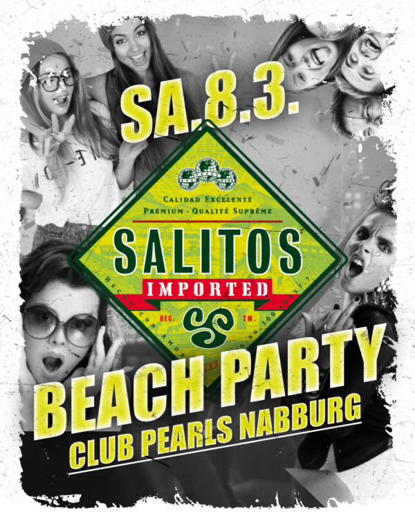 Sa.8.3.25 🌴 Salitos Beach 🌴 We ❤️ Salitos 🌴☀️🌴☀️🌴☀️ Salitos ☀️ Beach Deal ☀️ ❌ Salitos 2.50€ ❌ Salitos Pink 2.50€ ❌ Salitos Ice 2.50€ 🌴☀️🌴☀️🌴☀️ ❌ Beach Deko ❌ Beach Visuals ❌ Beach Feeling 🌴☀️🌴☀️🌴☀️ 🥳 HAPPY BEACH 🥳 0 – 1 Uhr alle Boote 30% billiger 🌴☀️🌴☀️🌴☀️ ❌ 100% Eskalation ❌ Konfetti & Co2 Eskalation Hunderte LED Sticks & Wasserbälle gratis ❌ UPGRADE Eskalation ❌ 💣 LED Stick nur 50Cent 💣 XXL Konfetti Shooter 3€ 🌴☀️🌴☀️🌴☀️ _____________ Dein Party Samstag 😳 Die BESTE Musik 🥳 Party Tools for free 😎 Drink Specials SEI DABEI! _____________ 🔥🔥🔥🔥🔥 ▶ Floor 1: Pearls Hitmix ▶ Floor 2: 100% Black Music 🔥🔥🔥🔥 Einlass 21 Uhr _____________ Mit Formular ab 16 bis 4 Uhr feiern Ohne Formular ab 16 bis 0 Uhr feiern _____________ NUR Abendkasse – Ticket 6€ _____________ Club PEARLS Nabburg Schlörstraße 1A 92507 Nabburg